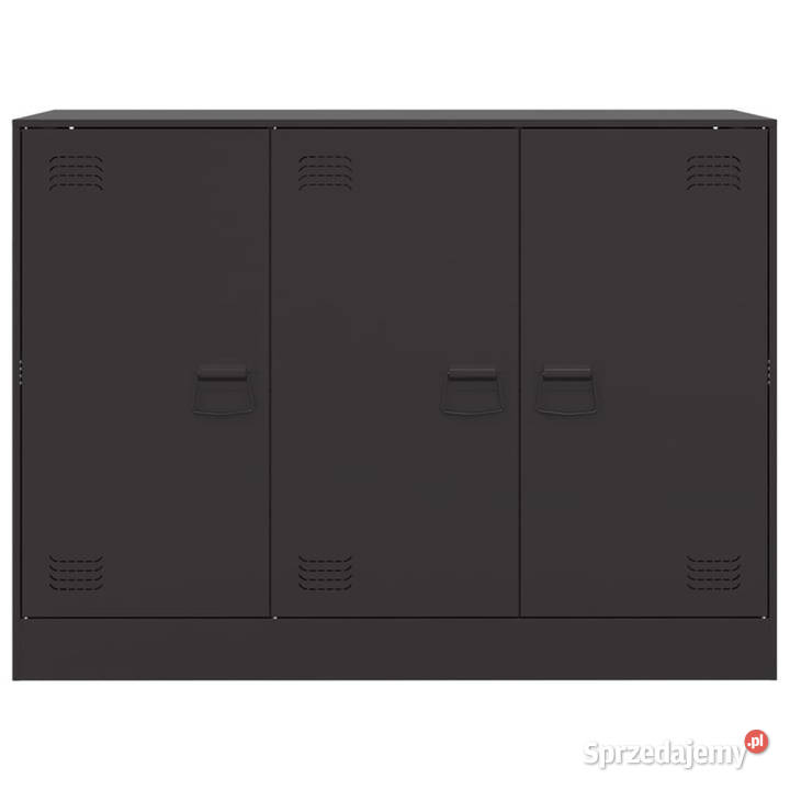 Szafka czarna 99x39x73 stalowa WM841721 mazowieckie sprzedam