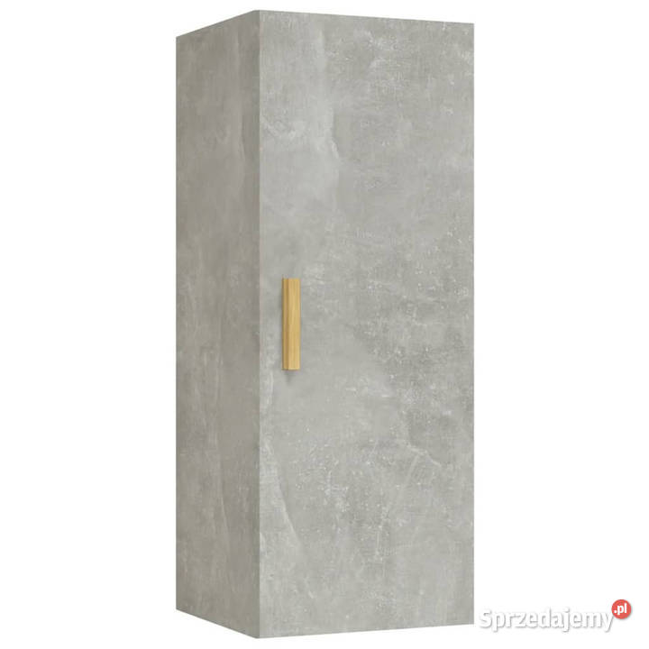 Szafka wisząca szarość betonu 345x34x90 WM812433 Warszawa