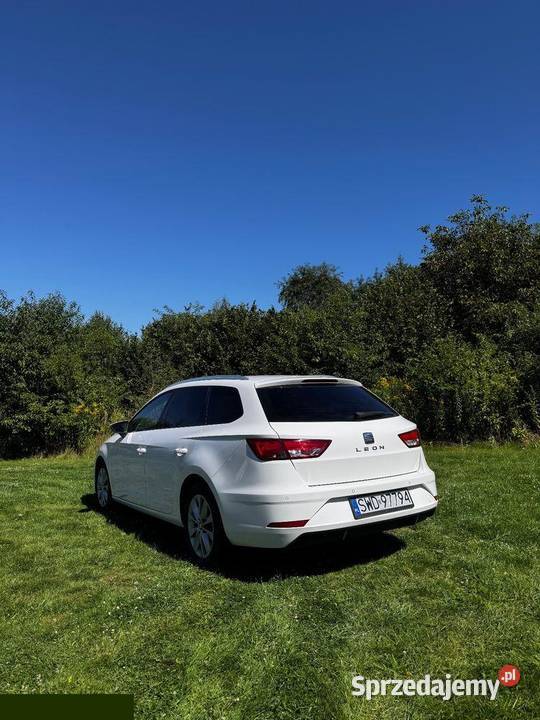 Seat Leon 16 diesel 115 2017r sprowadzony z Rok produkcji 2017 Leon śląskie Rydułtowy
