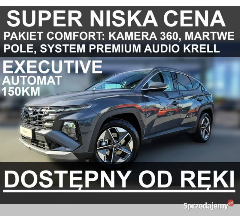 Hyundai Tucson Automat 150 Executive Pakiet Szczecinek