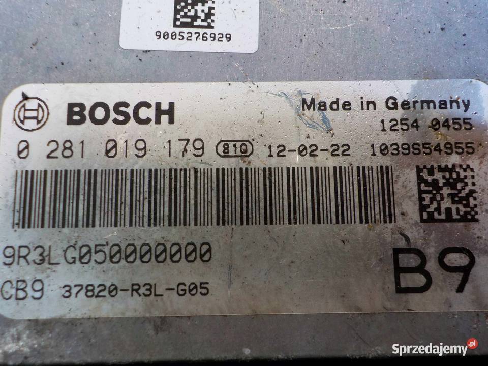 HONDA CIVIC IX 22 IDTEC 12r sterownik komputer Czujniki i sterowniki Suków