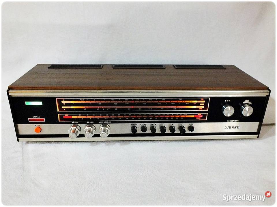 Stare Radio Amplituner LUGANO Stereo z lat Żary