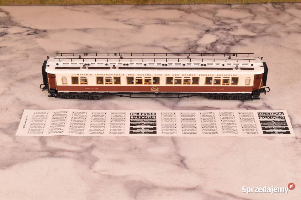 TRIX H0 187 wagon sypialny Orient Express CIWL śląskie Katowice
