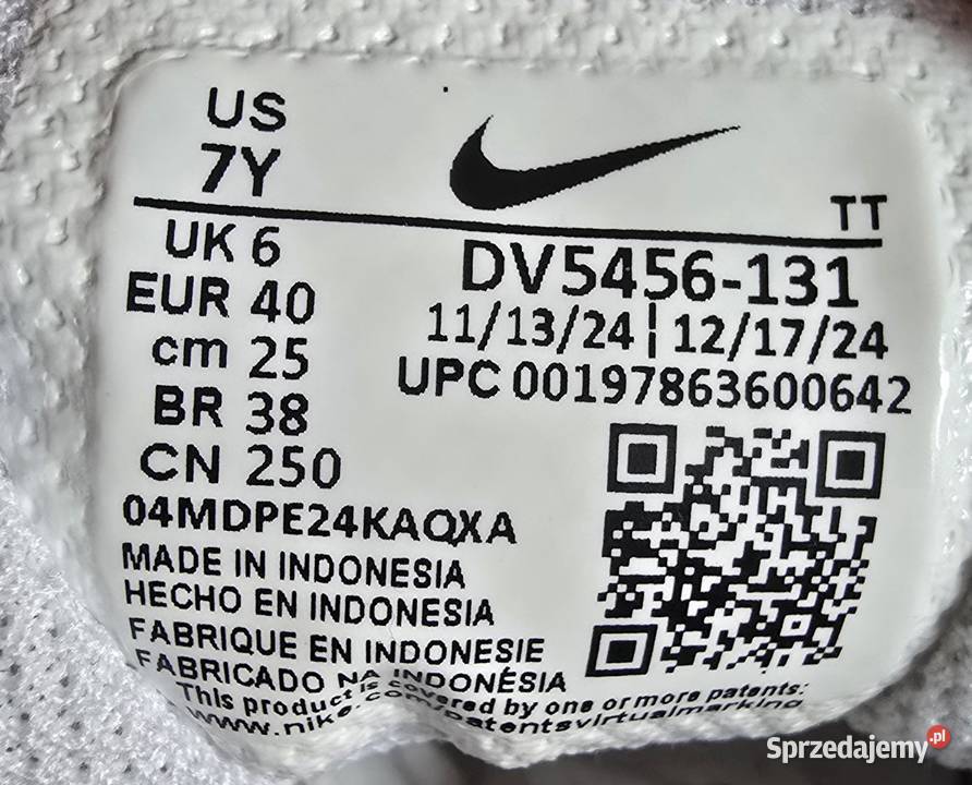 Nike Youth Court Borough Low Recraft 40 Poznań
