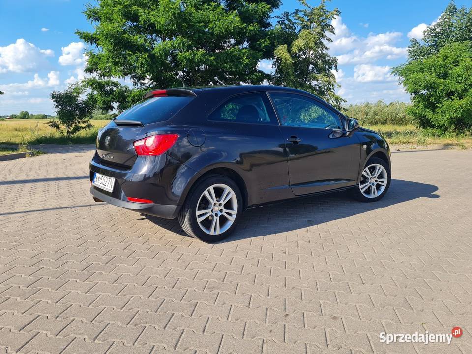Seat Ibiza 19TDI 105 3d spalanie czarna alufelgi diesel Ibiza Siedlce