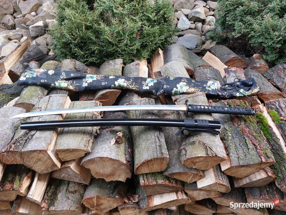 Profesjonalna katana miecz samurajski hartowany Sport i Wypoczynek Nowy Sącz