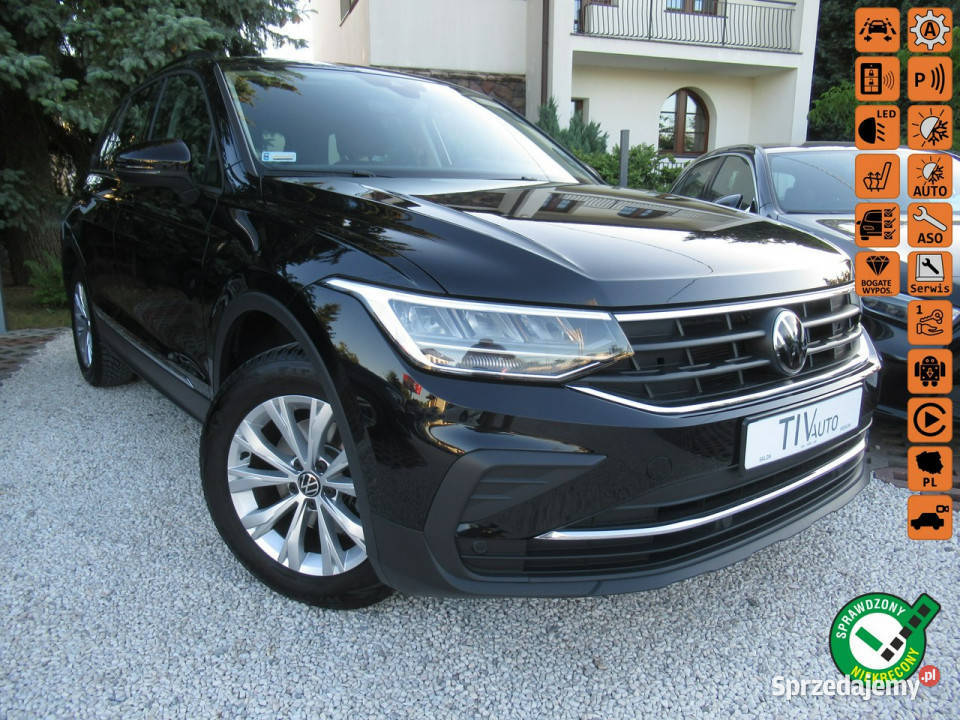 Volkswagen Tiguan BEZSZKODOWY Kamera El klapa podgrzewane fotele mazowieckie