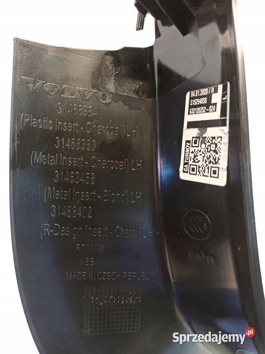 VOLVO V60 II LISTWA PROGOWA LEWY PRZÓD 31468380