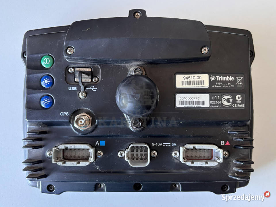 TRIMBLE CFX750 FM750 Wyświetlacz Panel Monitor wielkopolskie Jastrzębniki