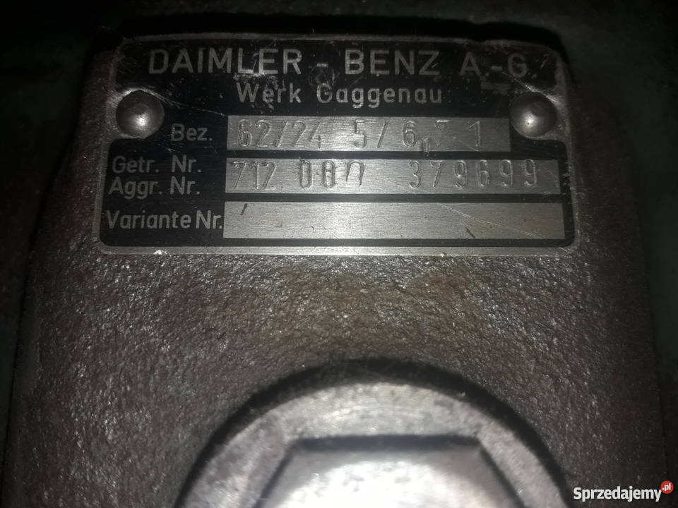 G224 5671 712000 379699 mercedes skrzynia biegów Częstochowa