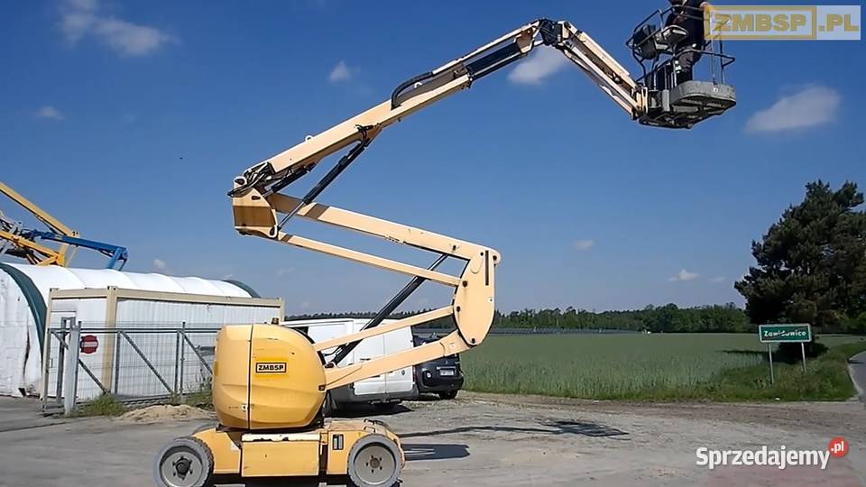 Podnośnik koszowy 15m MANITOU 150 AETJC Pleszew