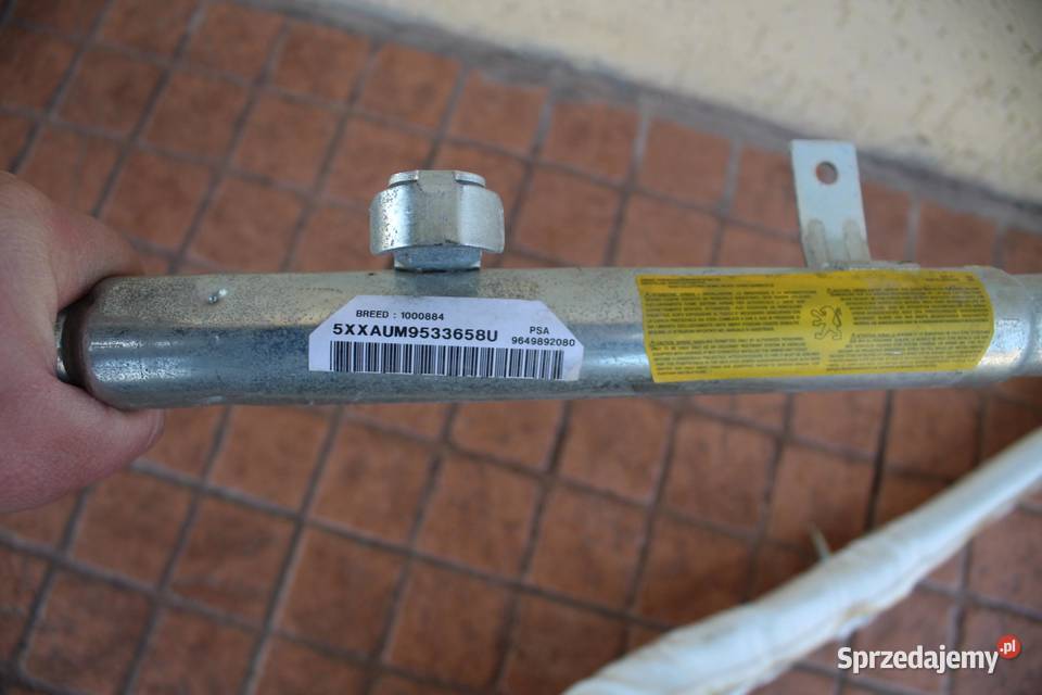 KURTYNA AIRBAG PRAWA PEUGEOT 307 9649892080