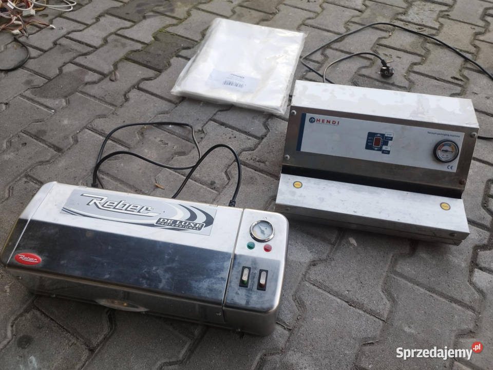 Zgrzewarka próżniowa Reber i hendi zestaw Strzyżew sprzedam