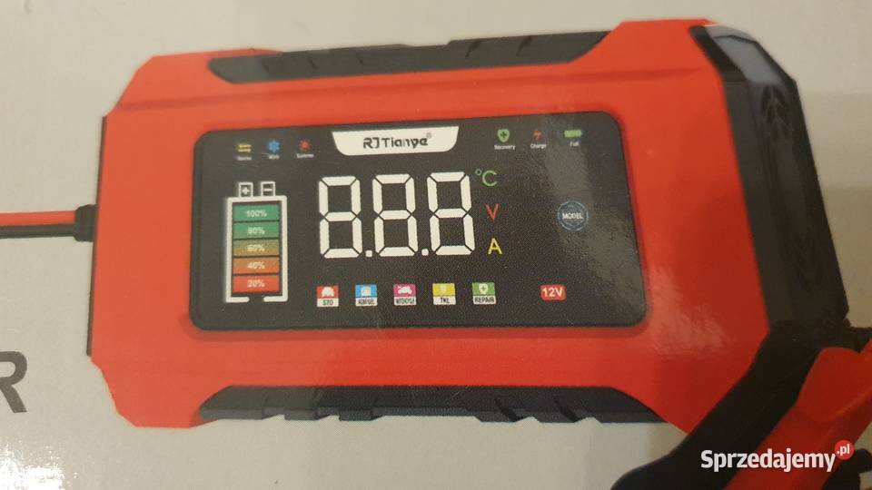 Prostownik 12V inteligentna ładowarka kolorowy zachodniopomorskie Police