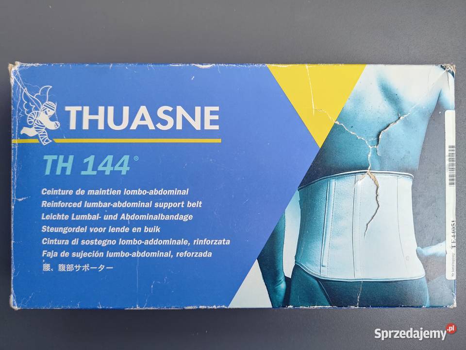 Orteza Pas Gorset lędźwiowokrzyżowa Thuasne pomorskie Gdańsk
