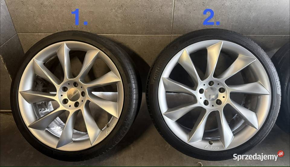 21 Mercedes w215 w222 w223 5x112 9J ET38 10J Lubasz