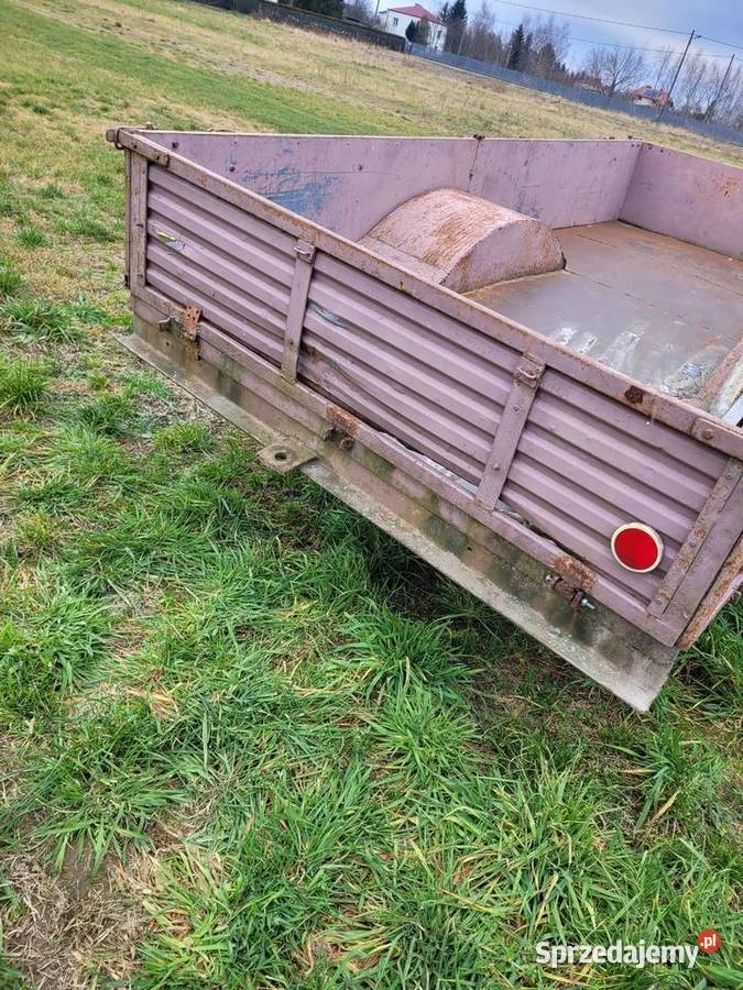 Przyczepa jednoosiowa bietka dwukółka Rzeszów sprzedam