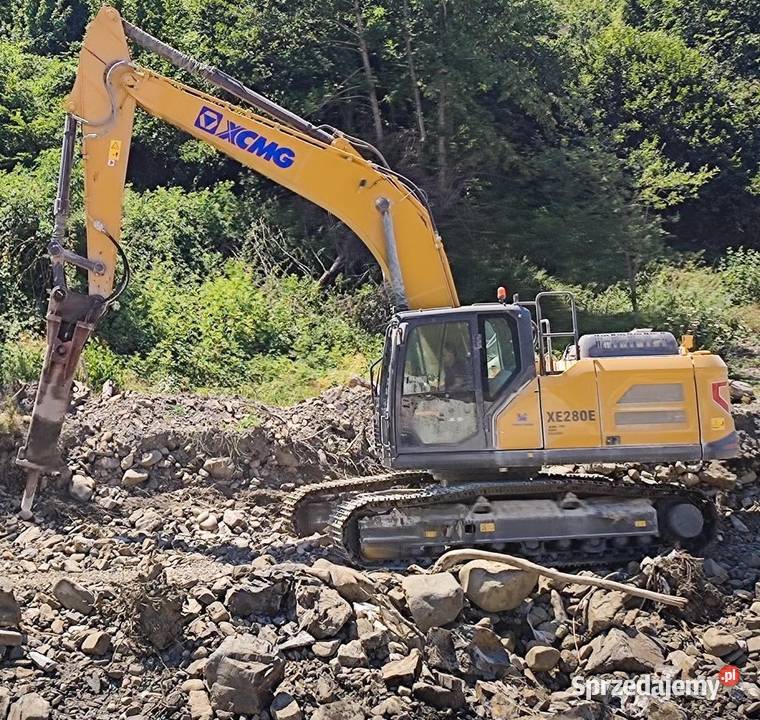 Koparka gąsienicowa 27 ton WYBURZENIA Wrocław
