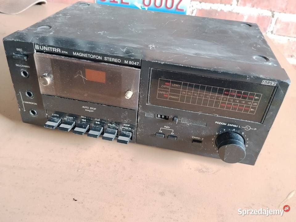 UNITRA zrk magnetofony stereo M8047 Stalowa Wola