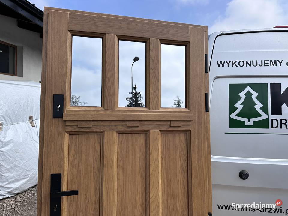 drzwi zewnetrzne WINCHESTER ręki LEWE drewniane Wejsuny