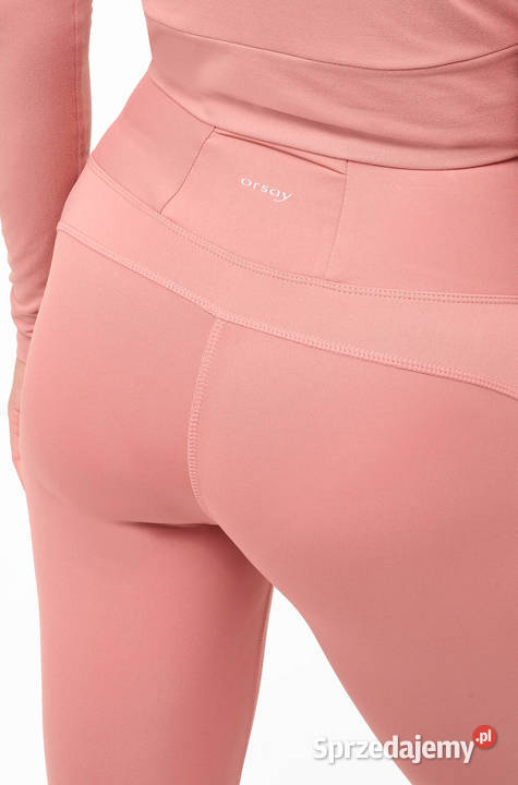 Różowe legginsy sportowe Orsay XL 42 róż spodnie zachodniopomorskie