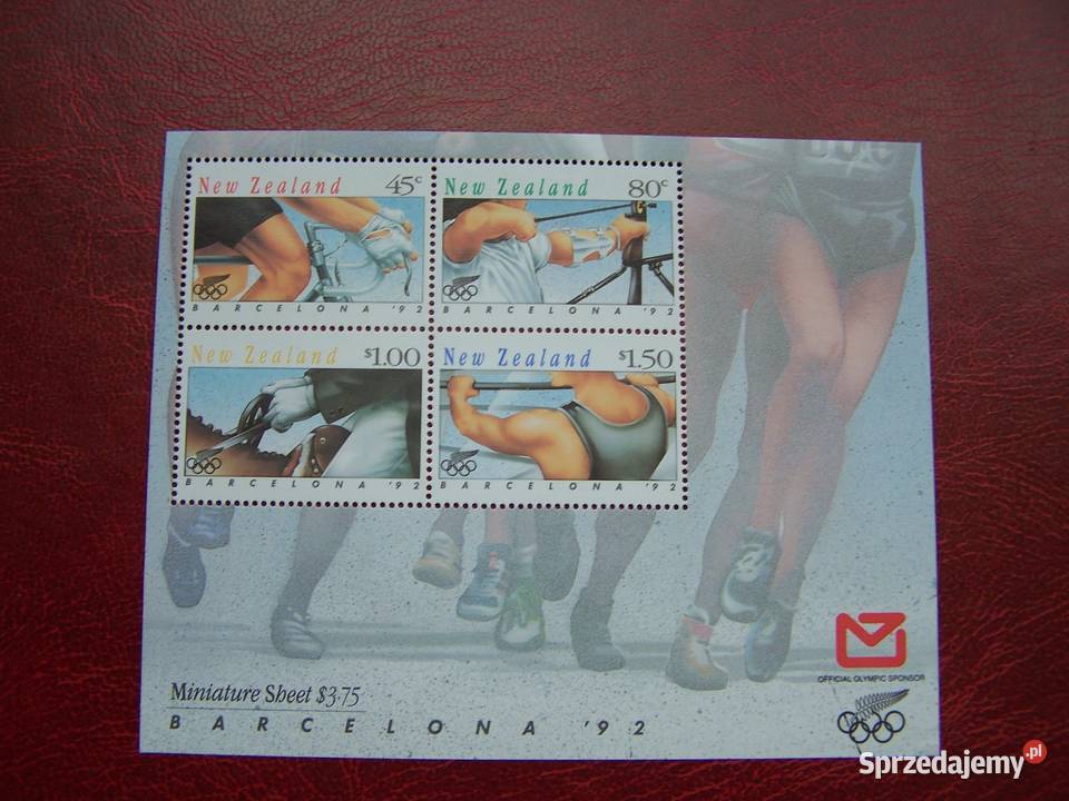 Nowa Zelandia 1992 MNH Mi 122629 śląskie Tychy