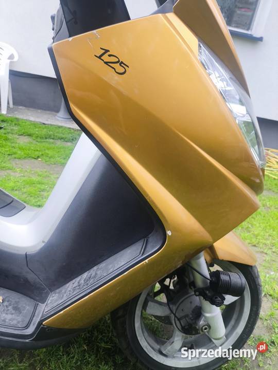 Peugeot satelis 125 uszkodzony wał i talerz skuter lubelskie Opole Lubelskie