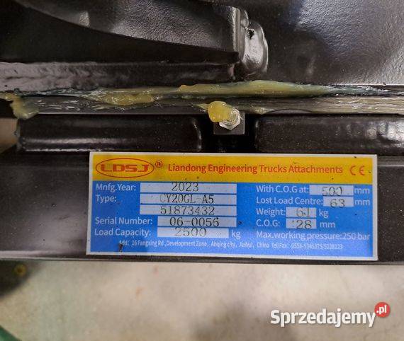 Nowy wózek widłowy elektryczn Jungheinrich EFG Szczecin