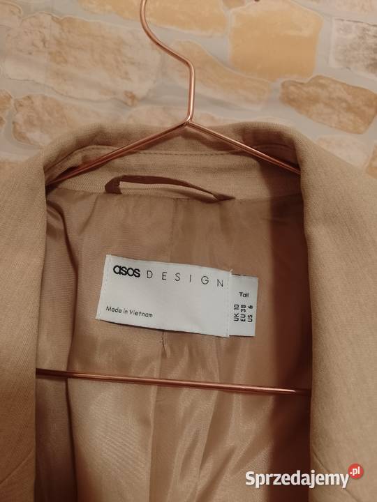 38M ASOS Długa marynarka z Londynu żakiet Moda i Styl małopolskie Kraków