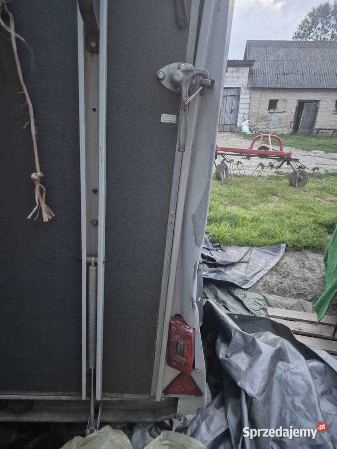 przyczepa koni rapid humbaur lubelskie sprzedam