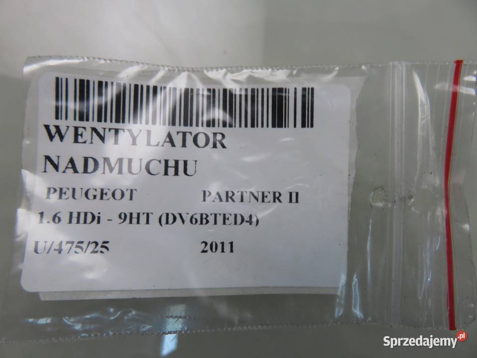 DMUCHAWA PEUGEOT PARTNER II 5E2228200 181428100