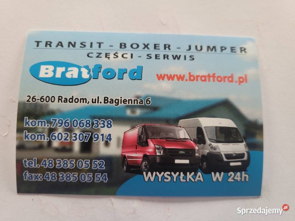 Silnik Ford Custom NAPRAWA SERWIS MONTAŻ dostawcze Radom
