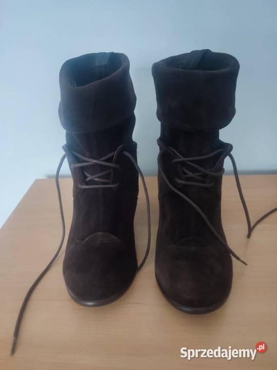 Botki Damskie Portugalskie 3724Na Słupku Lublin