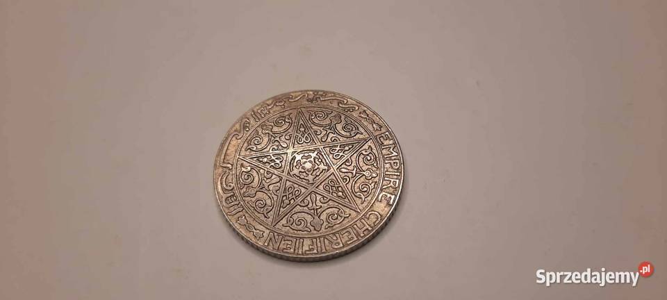 Moneta Maroko 1 frank 1924 Warszawa sprzedam