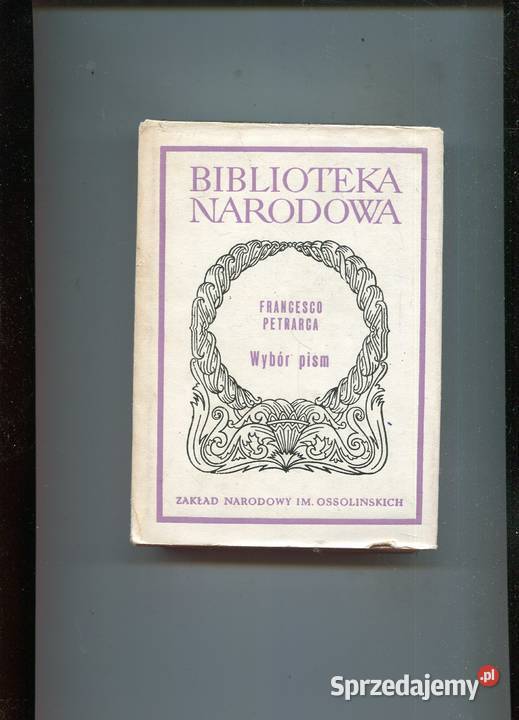 Wybór pism Francesco Petrarca Szczecin