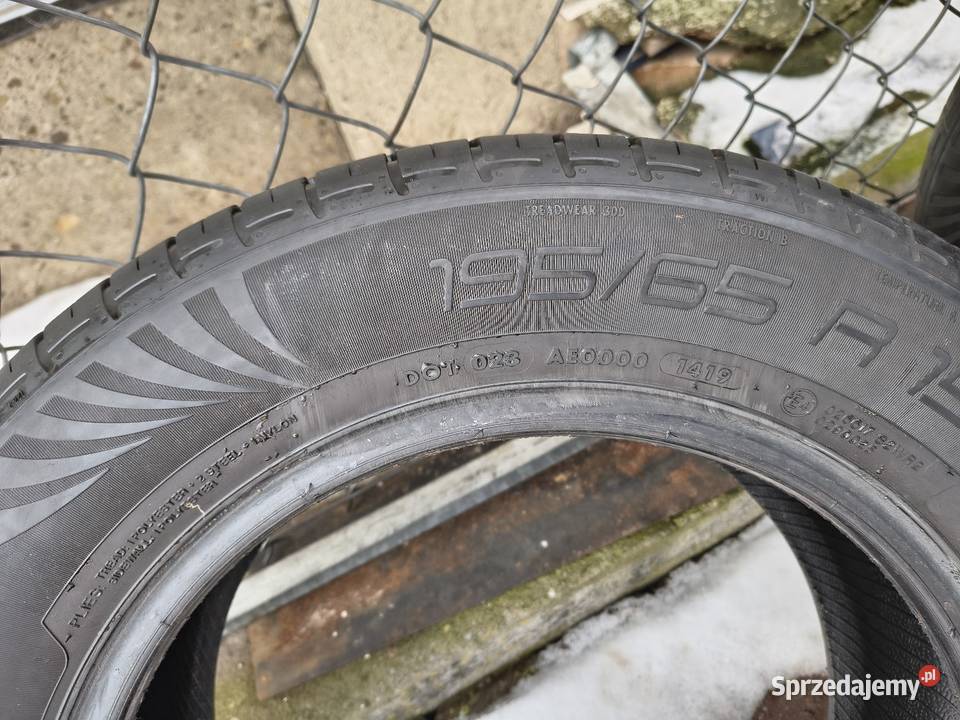 Opony letnie 19565 R15 4sztuki Samochodowe Wieliczka