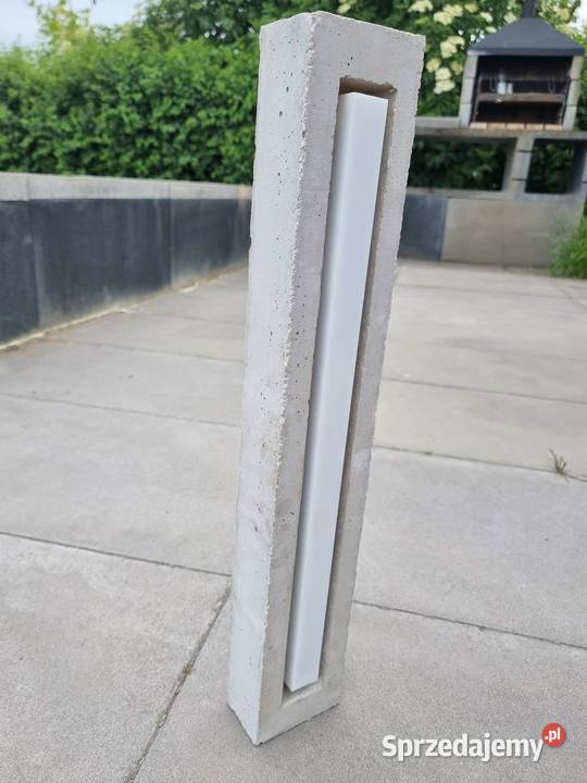Lampa betonowa LED zewnętrzna 50 20 Warka