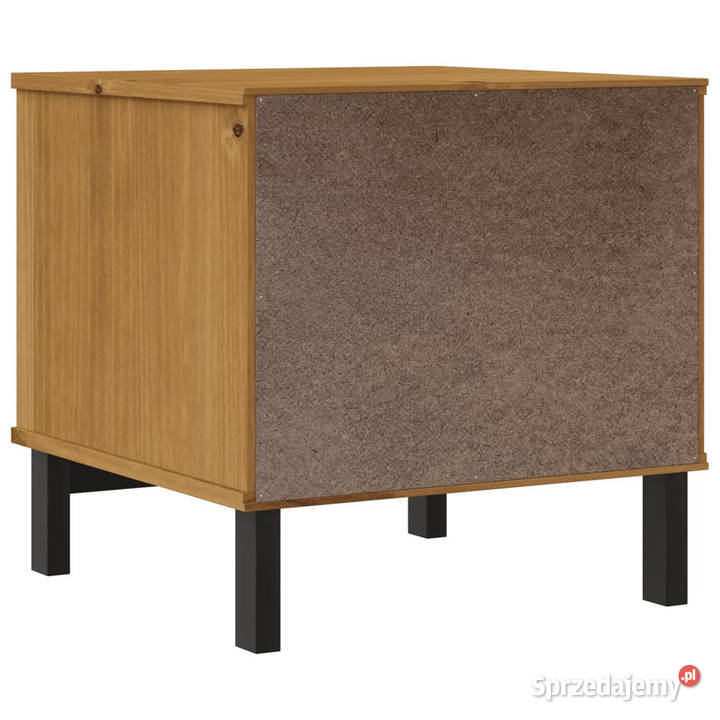 Stolik boczny FLAM 50x50x50 lite drewno sosnowe Warszawa