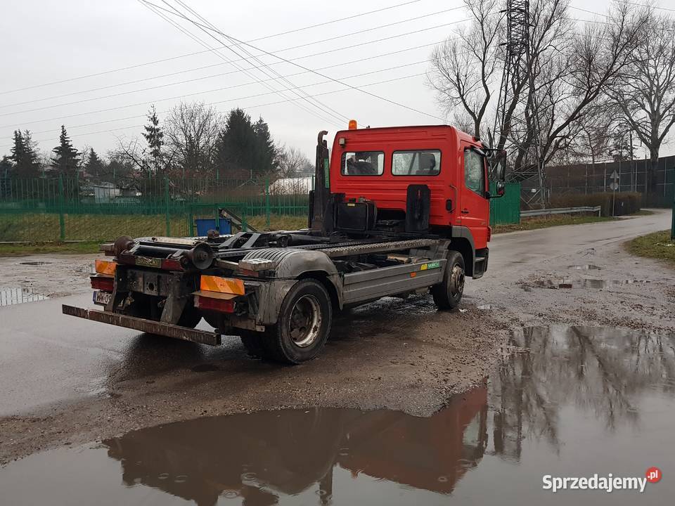 Mercedes Atego 1218 hakowiec Skibicki mazowieckie Warszawa sprzedam