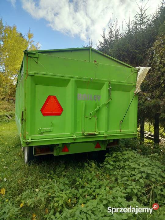 Przyczepa rolnicza skorupowa wywrotka tandem małopolskie sprzedam