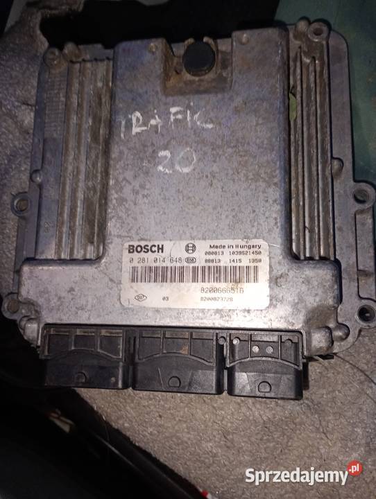 KOMPUTER ECU RENAULT 20 8200666516 0281014648 osobowe Wrocław
