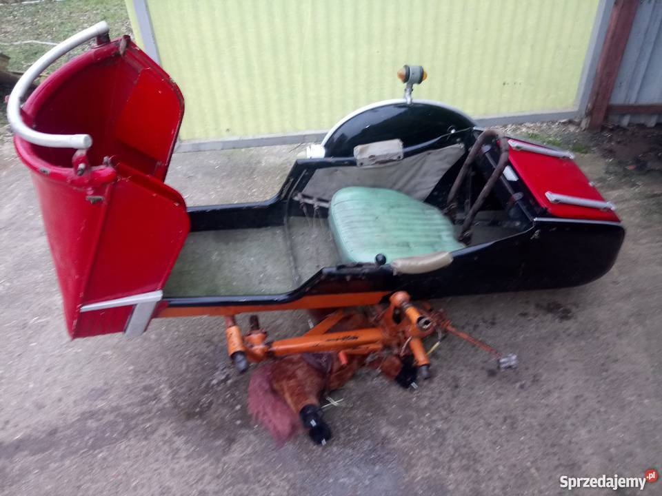 Kosz boczny wózek gondola do MZ Trophy mazowieckie Warszawa
