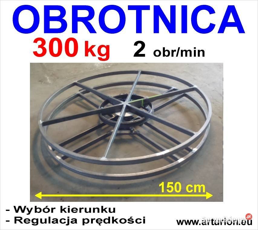Ekspozytor Obrotnica napęd reklamy podest do 300 Warszawa
