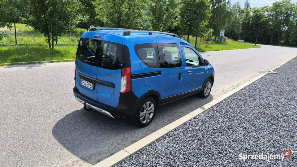 Dacia Dokker Stepway 12 TCe 115 2015r 154000 Fra manualna Pabianice sprzedam