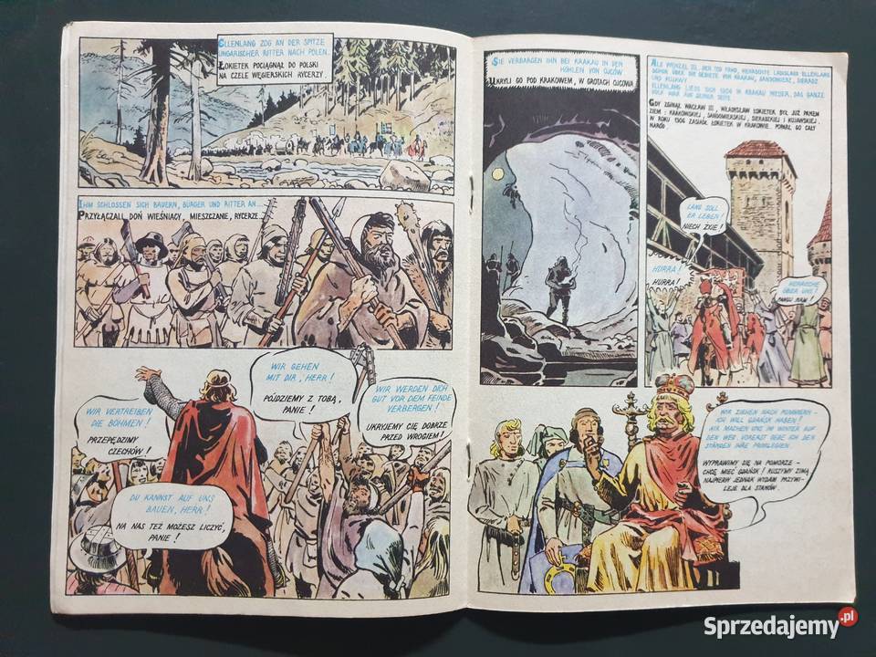 Władysław Łokietek Ladislaus Ellenlang komiks Gdynia