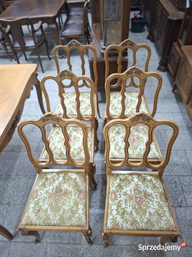 Jadalnia ludwikowska Francja komoda witryna stół Nowy Sącz