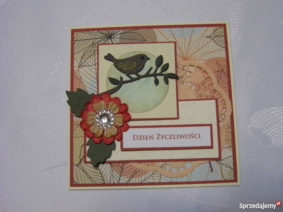 Jesienne klimaty Kartki ręcznie robione kujawsko-pomorskie Zbójno