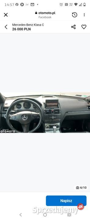 Sprzedam Mercedesa klasy C diesel Klasa C