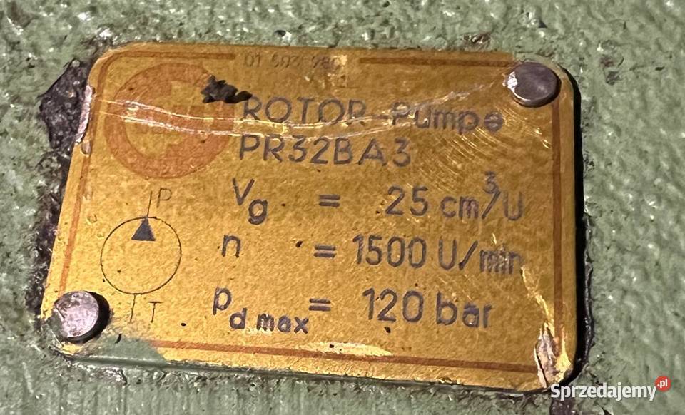 Hydraulik Ring PV S16H063B1 PR32BA3 PR32 A A2 Poznań