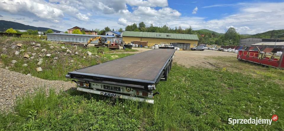Sprzedam Naczepę Platformę KRONE SD Limanowa sprzedam